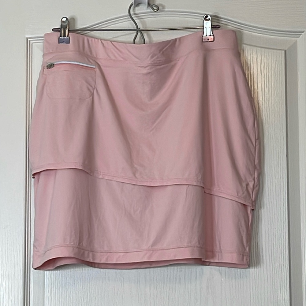 BloqUV Bloqtek Golf Skort Pink XL